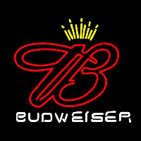 Large Budweiser Crown Beer Sign Enseigne Néon