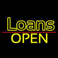 Loans Open Enseigne Néon