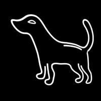 Logo Dog 1 Enseigne Néon