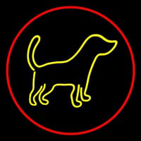 Logo Dog 2 Enseigne Néon