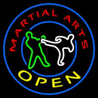 Martial Arts Enseigne Néon