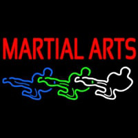 Martial Arts Enseigne Néon