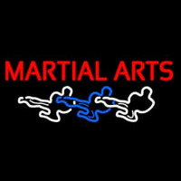 Martial Arts Enseigne Néon