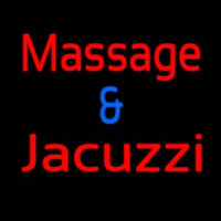 Massage And Jacuzzi Neo Sign Enseigne Néon