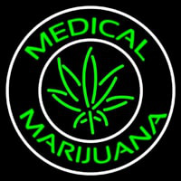 Medical Cross Marijuana Enseigne Néon