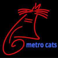 Metro Cats Enseigne Néon