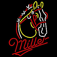 Miler Horse Beer Sign Enseigne Néon