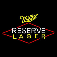 Miller Reserve Lager Beer Sign Enseigne Néon