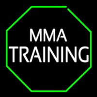 Mma Training Martial Arts Enseigne Néon