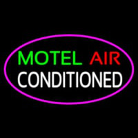 Motel Air Conditioned Enseigne Néon