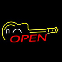 Music Open Enseigne Néon