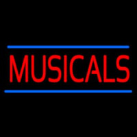 Musicals Enseigne Néon