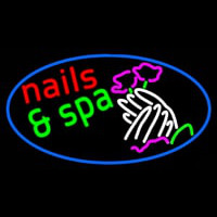 Nails And Spa Enseigne Néon