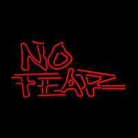 No Fear Logo Enseigne Néon