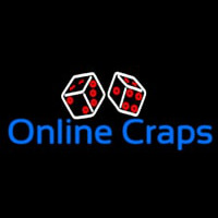 Online Craps 1 Enseigne Néon