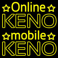 Online Keno Mobile Keno Enseigne Néon