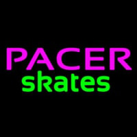 Pacer Skates Logo Enseigne Néon