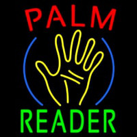 Palm Reader Hand Logo Enseigne Néon