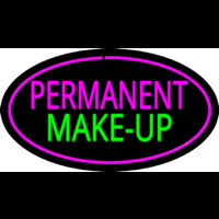 Permanent Make Up Oval Pink Enseigne Néon