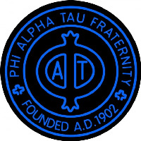 Phi Alpha Tau Logo Enseigne Néon