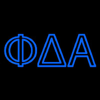 Phi Delta Alpha Enseigne Néon