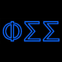 Phi Sigma Sigma Enseigne Néon