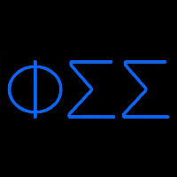 Phi Sigma Sigma Enseigne Néon