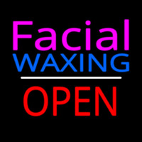 Pink Facial Wa ing Red Open Enseigne Néon