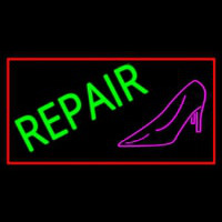 Pink Sandal Green Repair Enseigne Néon