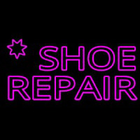 Pink Shoe Repair Enseigne Néon