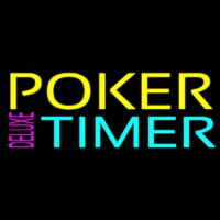 Poker Timer Delu e 1 Enseigne Néon