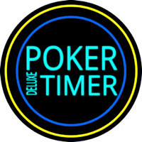 Poker Timer Delu e Enseigne Néon