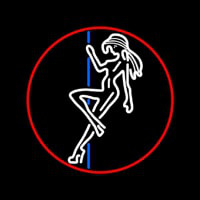 Pole Dance Girl Strip Club Enseigne Néon