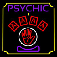 Psychic With Hand Enseigne Néon