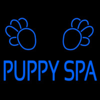 Puppy Spa Enseigne Néon