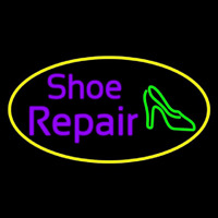 Purple Shoe Repair Sandal Enseigne Néon