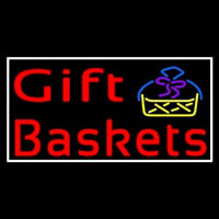 Red Gift Baskets With Logo Enseigne Néon