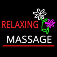 Rela ing Massage Enseigne Néon