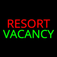 Resort Vacancy 2 Enseigne Néon