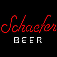 Schaefer Beer Sign Enseigne Néon