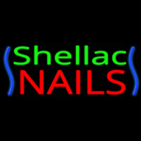 Shellac Nails Enseigne Néon