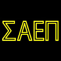 Sigma Alpha Epsilon Pi Enseigne Néon