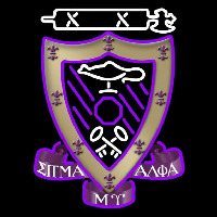 Sigma Alpha Mu Chapters Logo Enseigne Néon