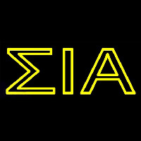 Sigma Iota Alpha Enseigne Néon