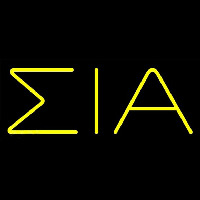 Sigma Iota Alpha Enseigne Néon