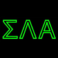 Sigma Lambda Alpha Enseigne Néon