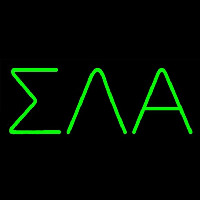 Sigma Lambda Alpha Enseigne Néon