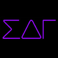 Sigma Lambda Gamma Enseigne Néon