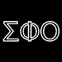 Sigma Phi Omicron Enseigne Néon