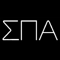 Sigma Pi Alpha Enseigne Néon